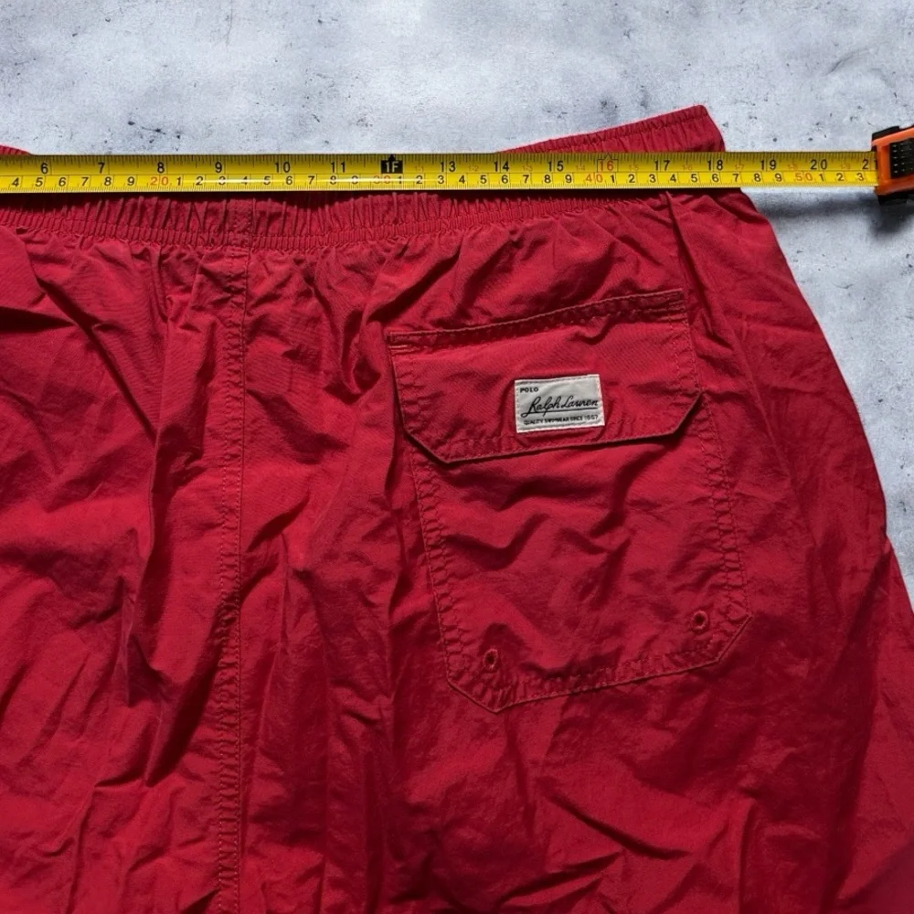 Vintage Ralph Lauren Polo Sport Swim Trunks Men’s 2XL Red Logo